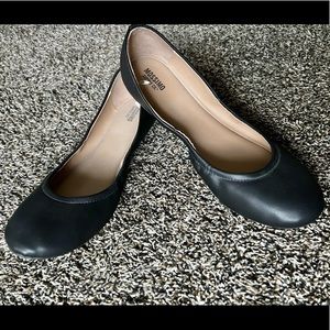 Simple Black Slip Ons